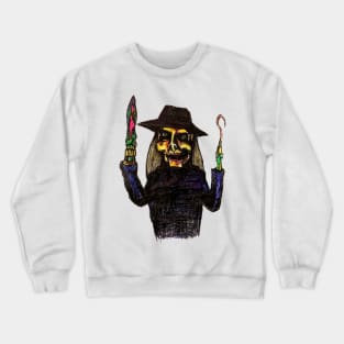 Puppet Master, blade, full Moon Crewneck Sweatshirt